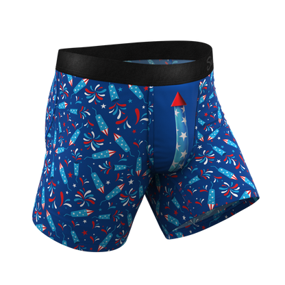 The Crotch Rocket | USA Firecracker Ball Hammock® Pouch Underwear