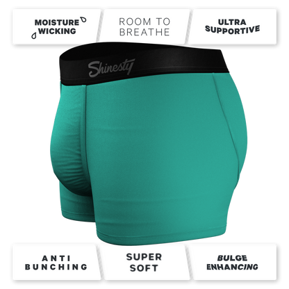 The Cyantific Theory | Turquoise Ball Hammock® Pouch Trunks Underwear