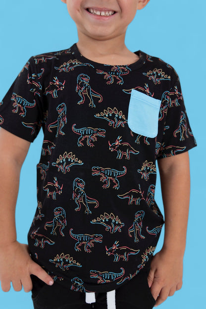 DINOSNORE DREAM POCKET TEE