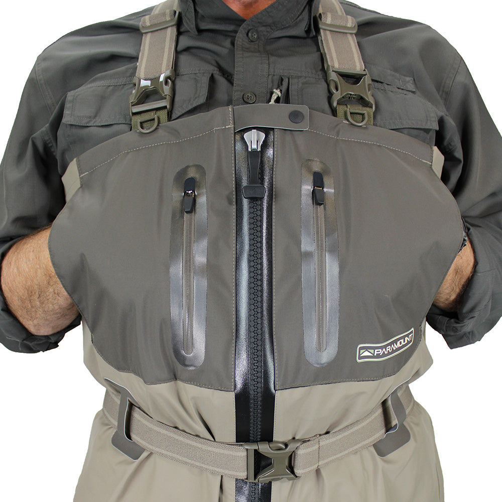 DEEP EDDY Zippered Breathable Chest Wader