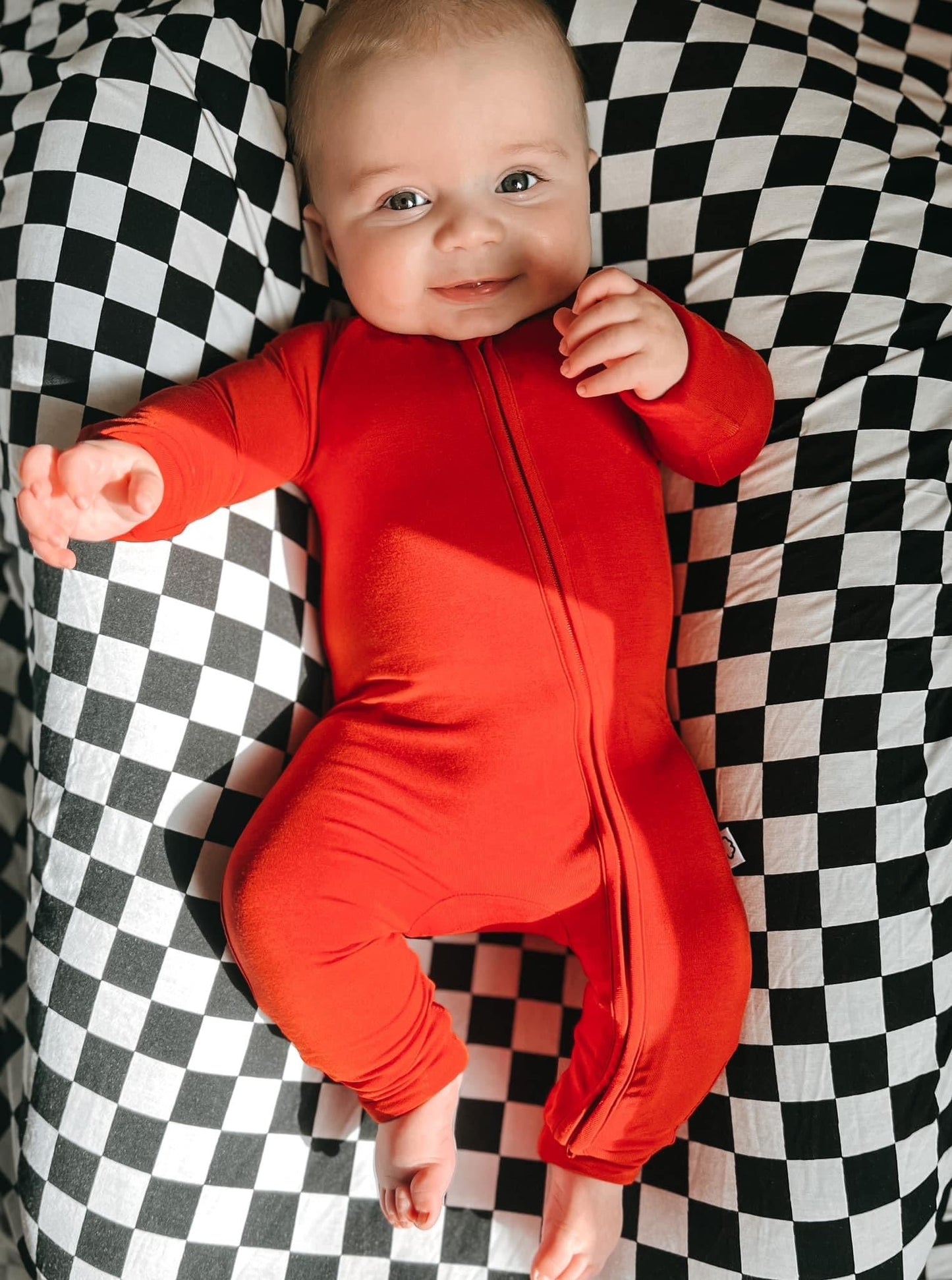 RED DREAM ROMPER