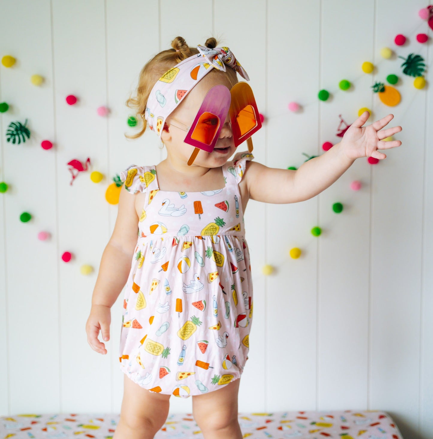 POOLSIDE PARTY DREAM BUBBLE ROMPER