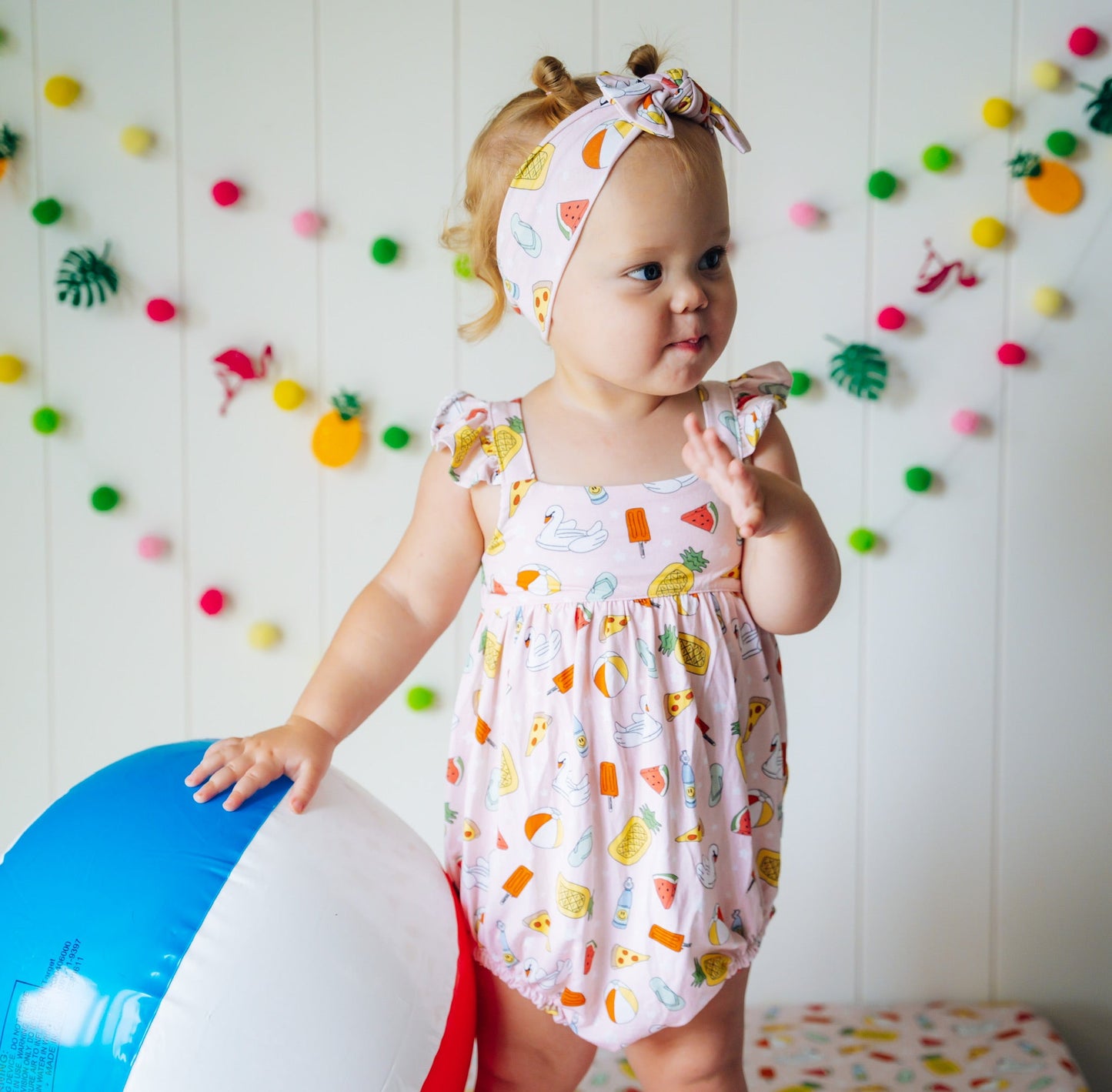 POOLSIDE PARTY DREAM BUBBLE ROMPER