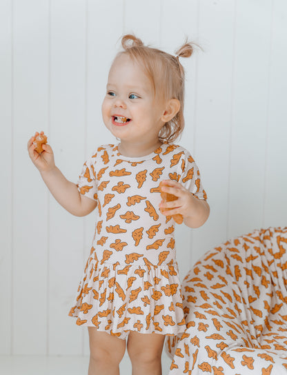 DINO NUGGET DREAM BODYSUIT DRESS