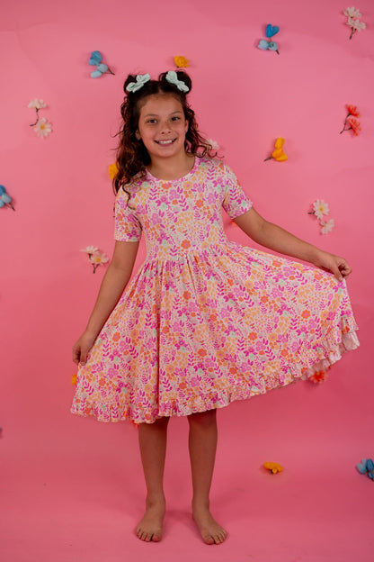 GARDEN TREASURES DREAM RUFFLE DRESS