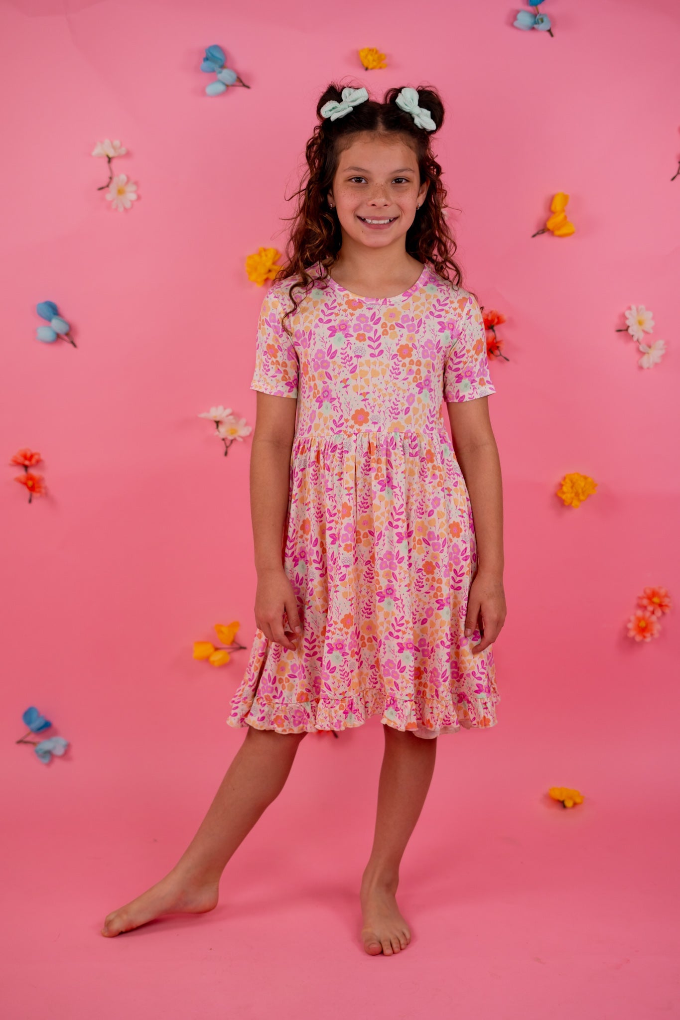 GARDEN TREASURES DREAM RUFFLE DRESS