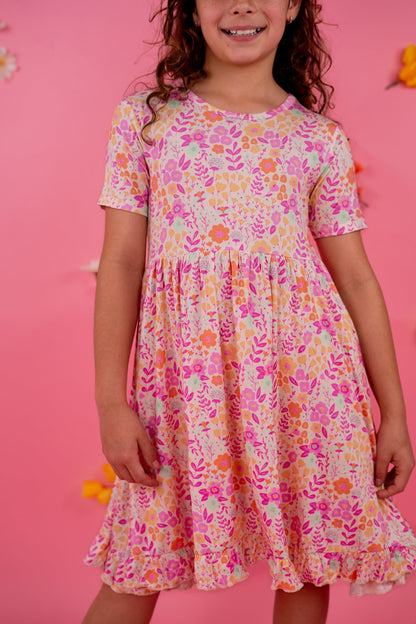 GARDEN TREASURES DREAM RUFFLE DRESS