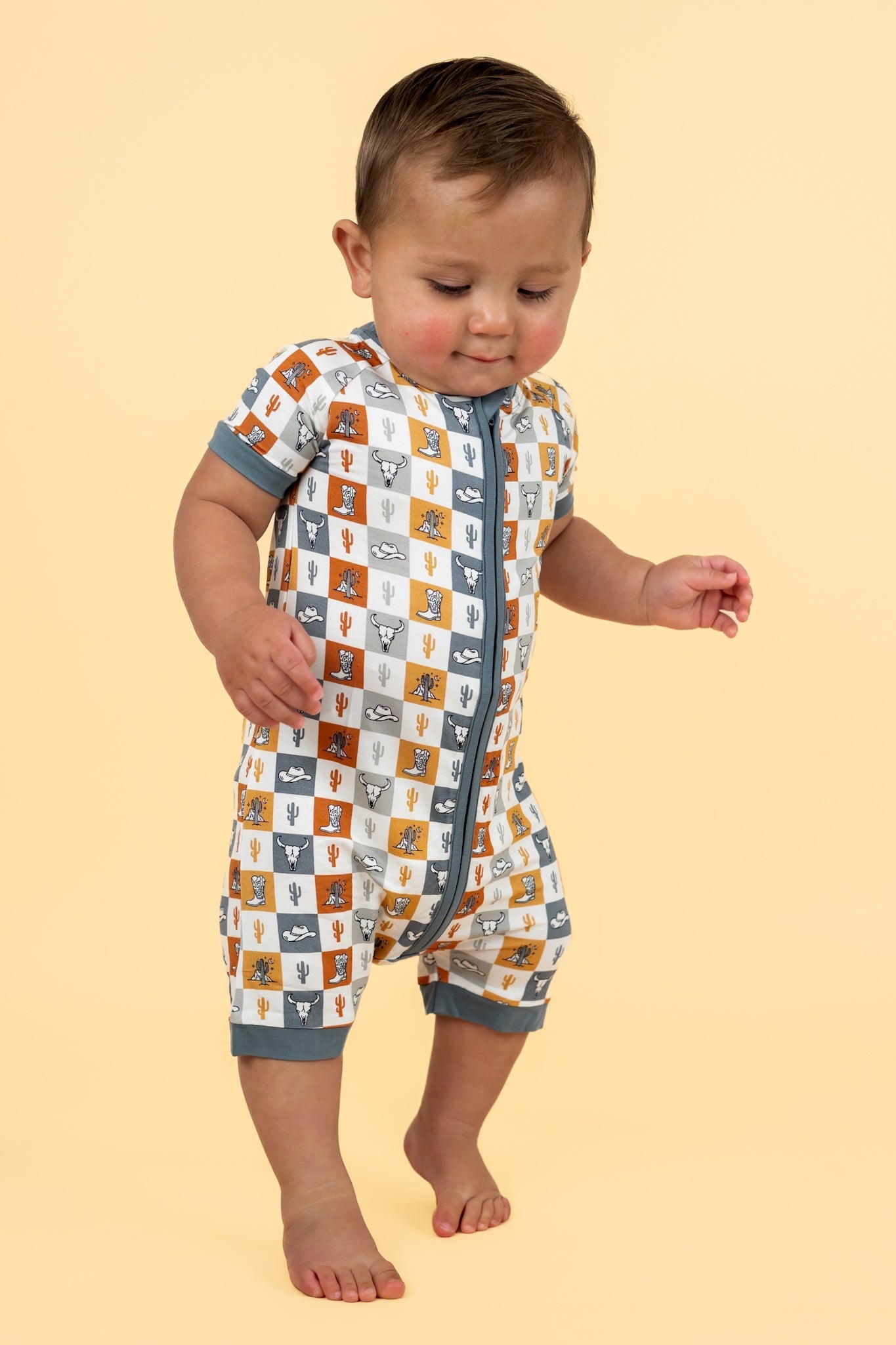 WILD WEST CHECKERS DREAM SHORTIE