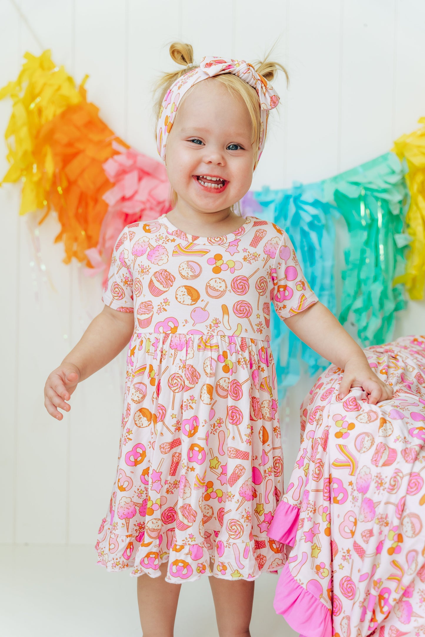 SWEET TREATS DREAM RUFFLE DRESS