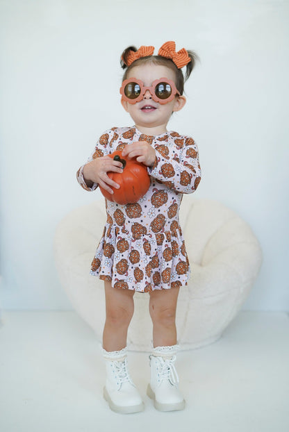 DISCO PUMPKIN DREAM BODYSUIT DRESS