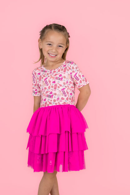 STAY WILD COWGIRL DREAM TUTU DRESS