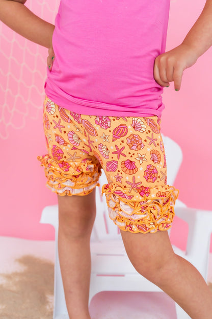 SHELLO SUMMER DREAM RUFFLE SHORTS