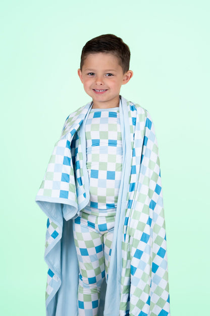 HIGH TIDE CHECKERS DREAM BLANKET