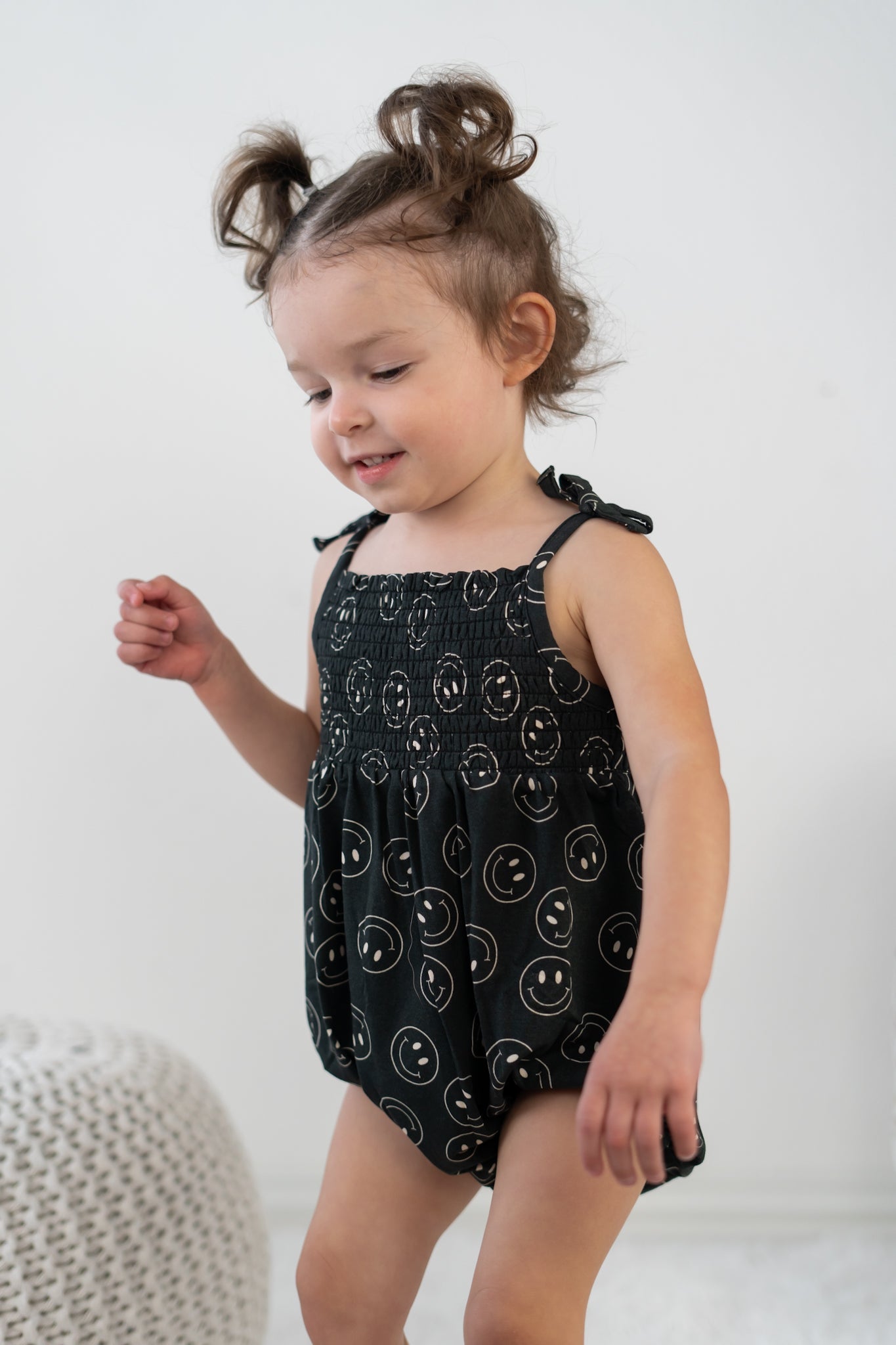 MIDNIGHT SMILES DREAM BUBBLE ROMPER