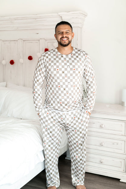 MERRY & BRIGHT CHECKS MEN'S DREAM SET