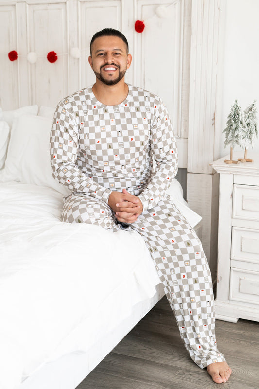 MERRY & BRIGHT CHECKS MEN'S DREAM SET