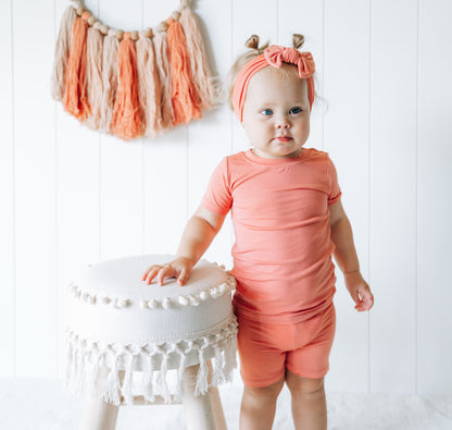 CORAL DREAM SHORT SET