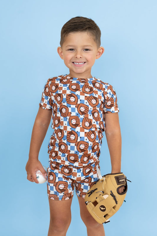 HEY BATTER BATTER CHECKERS DREAM SHORT SET