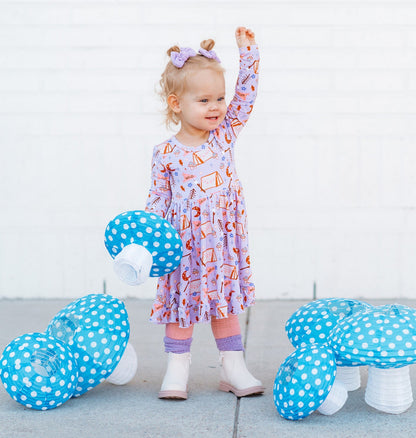 STAR GAZER DREAM RUFFLE DRESS