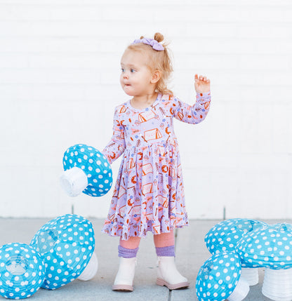 STAR GAZER DREAM RUFFLE DRESS