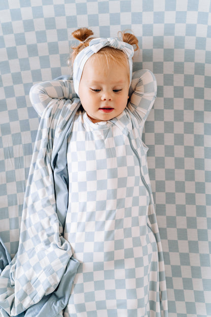 CLOUDY CHECKERS DREAM SLEEP SACK