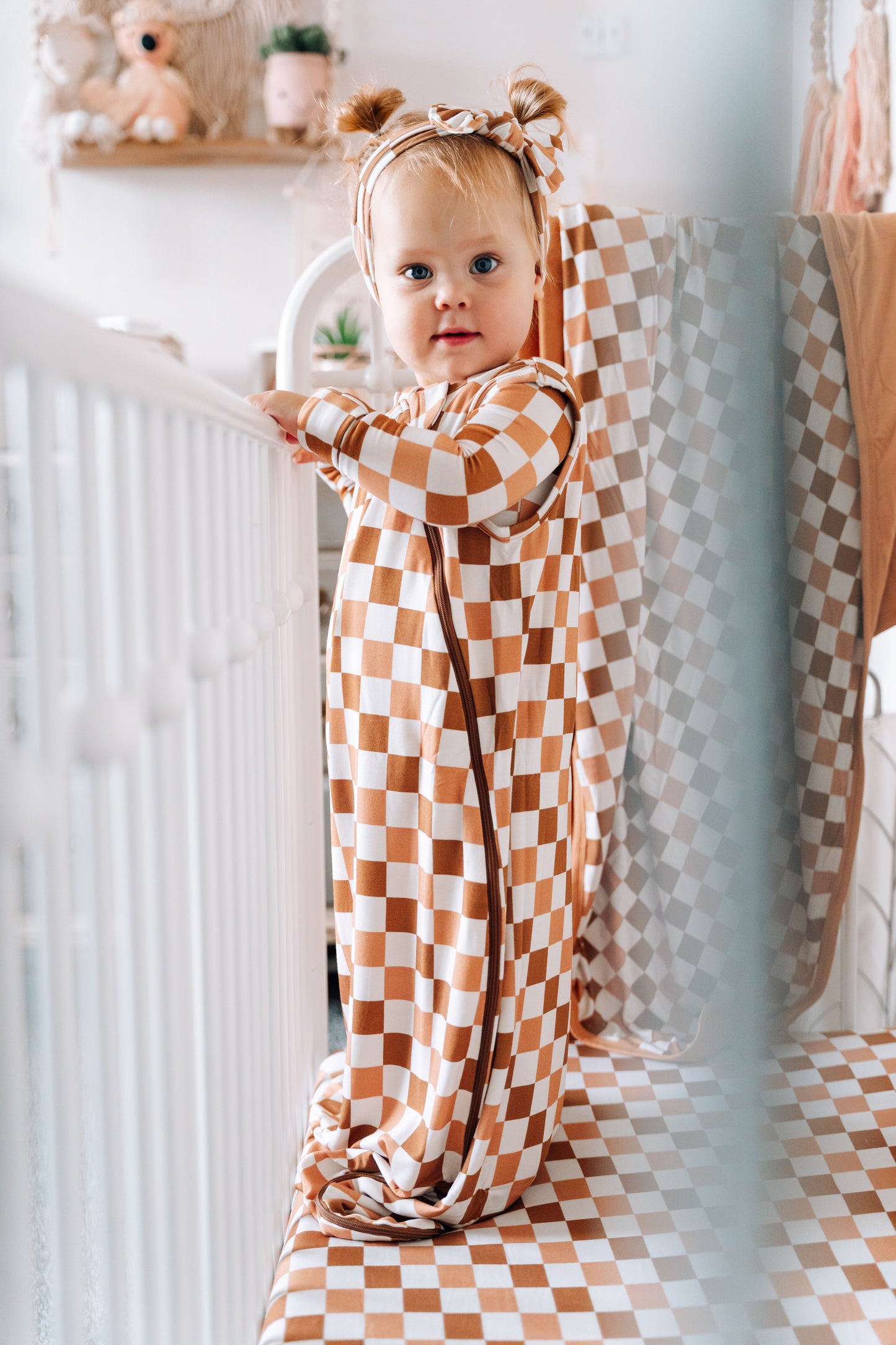 CHESTNUT CHECKERS DREAM SLEEP SACK