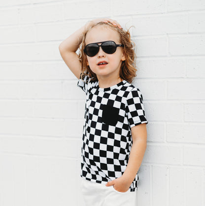 OREO CHECKERS DREAM POCKET TEE