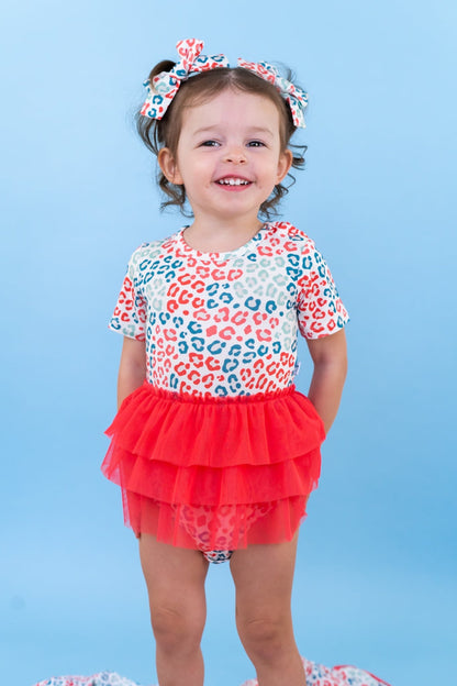 STAR SPANGLED & SASSY DREAM TUTU BODYSUIT DRESS