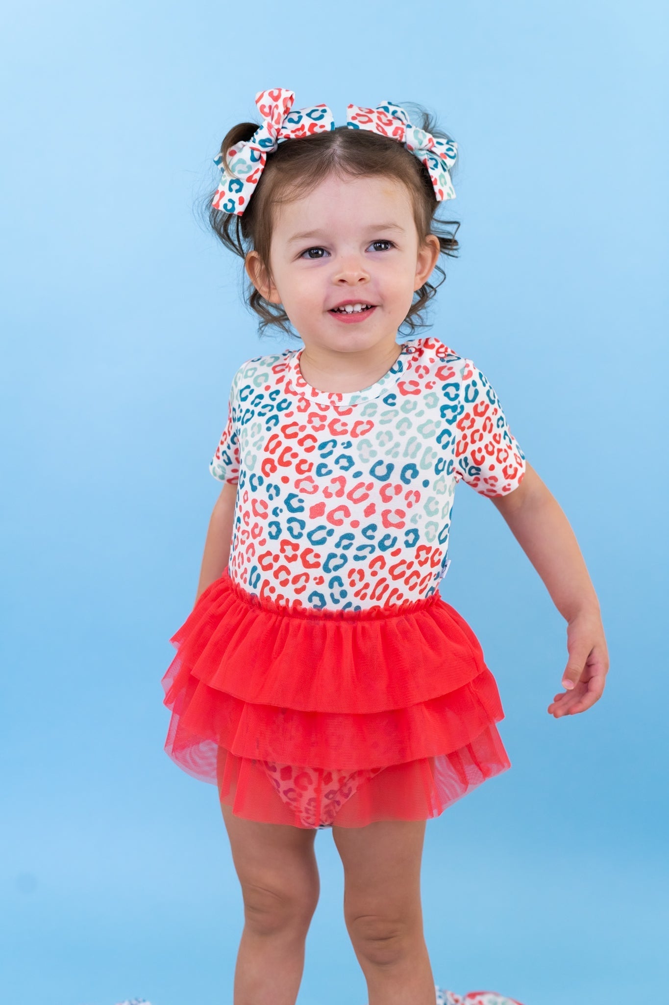 STAR SPANGLED & SASSY DREAM TUTU BODYSUIT DRESS