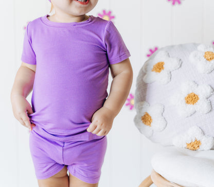 PURPLE DREAM SHORT SET