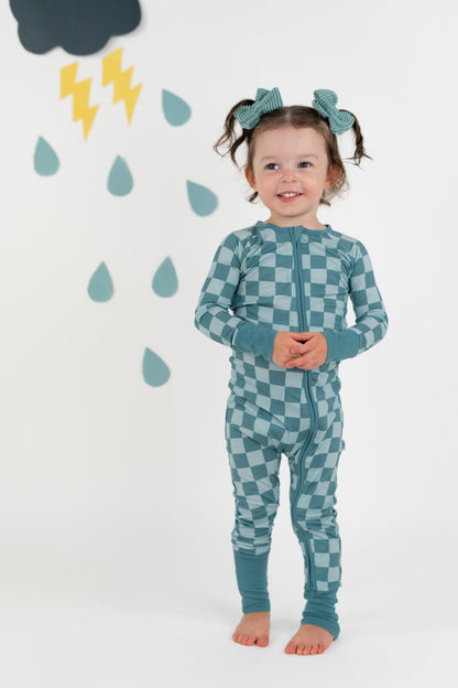 STORMY CHECKERS DREAM ROMPER