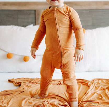 PUMPKIN RIB DREAM ROMPER