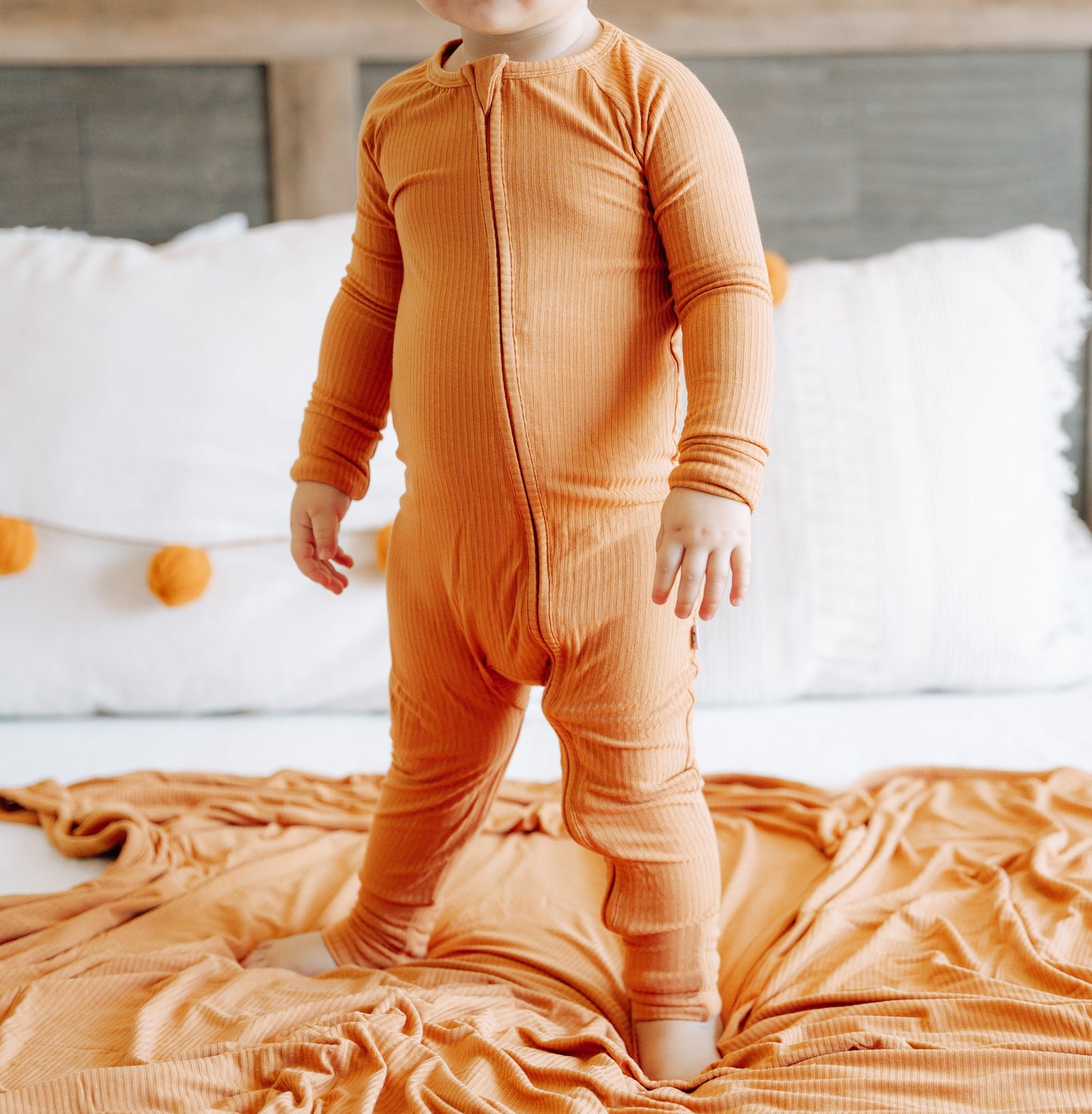 PUMPKIN RIB DREAM ROMPER