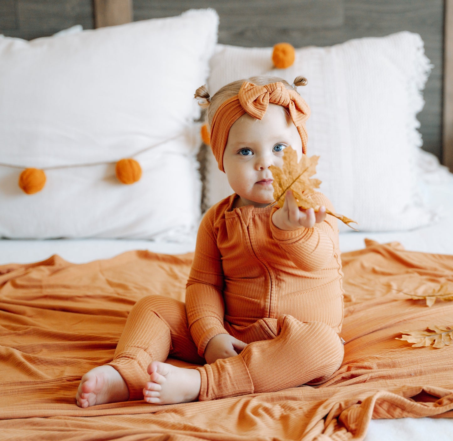 PUMPKIN RIB DREAM ROMPER