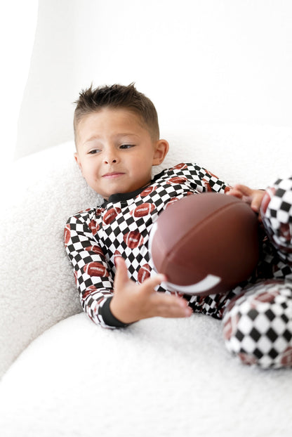 CHECKERED FOOTBALL DREAM SET