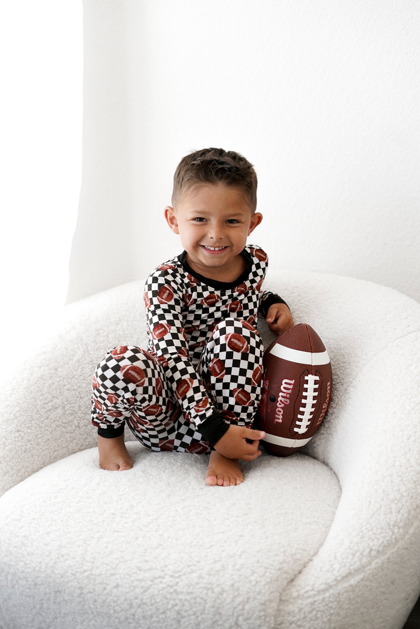 CHECKERED FOOTBALL DREAM SET