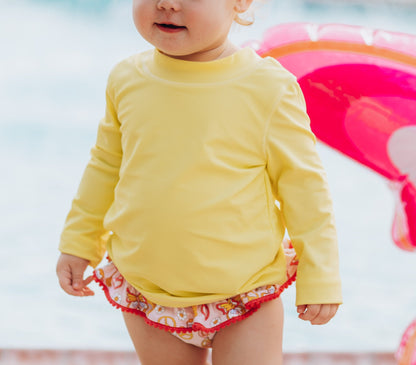 YELLOW DREAM RASH GUARD