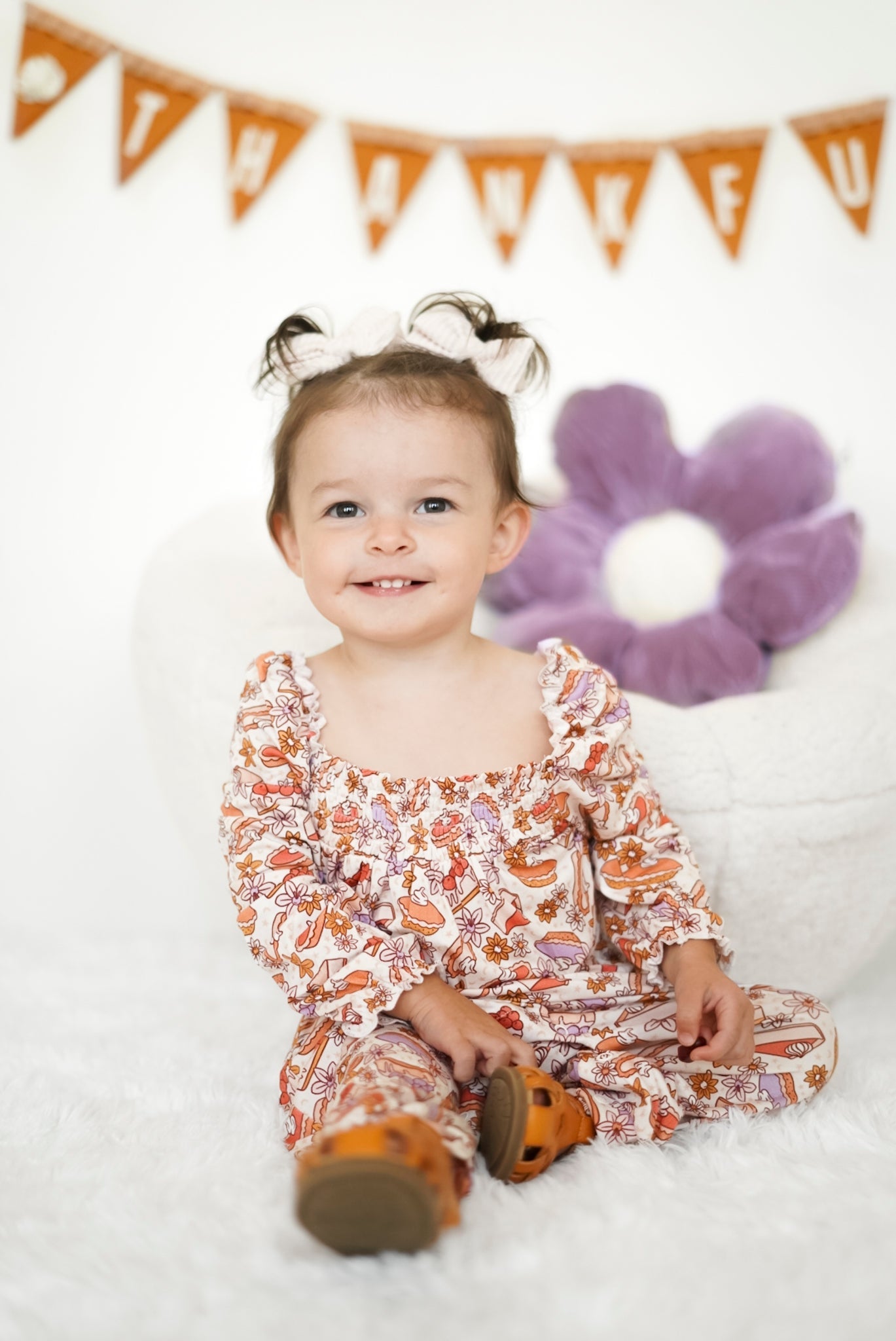 CUTE AS PIE DREAM SMOCKED JUMPSUIT