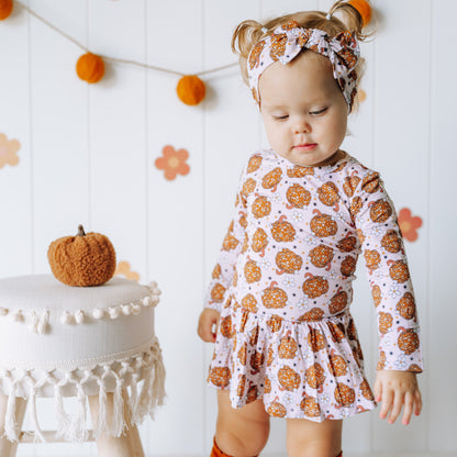 DISCO PUMPKIN DREAM BODYSUIT DRESS