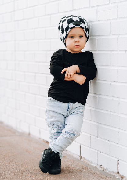 OREO CHECKERS DREAM BEANIE