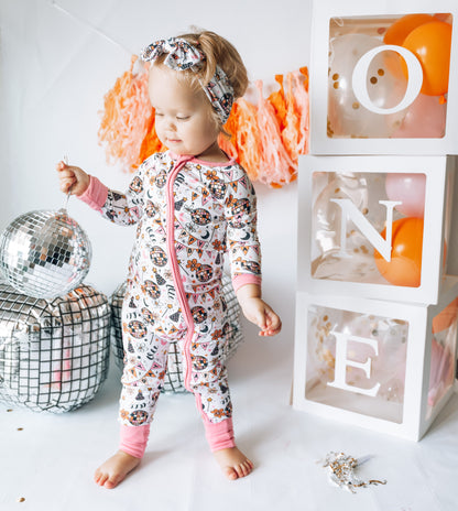 DISCO BIRTHDAY GIRL DREAM ROMPER