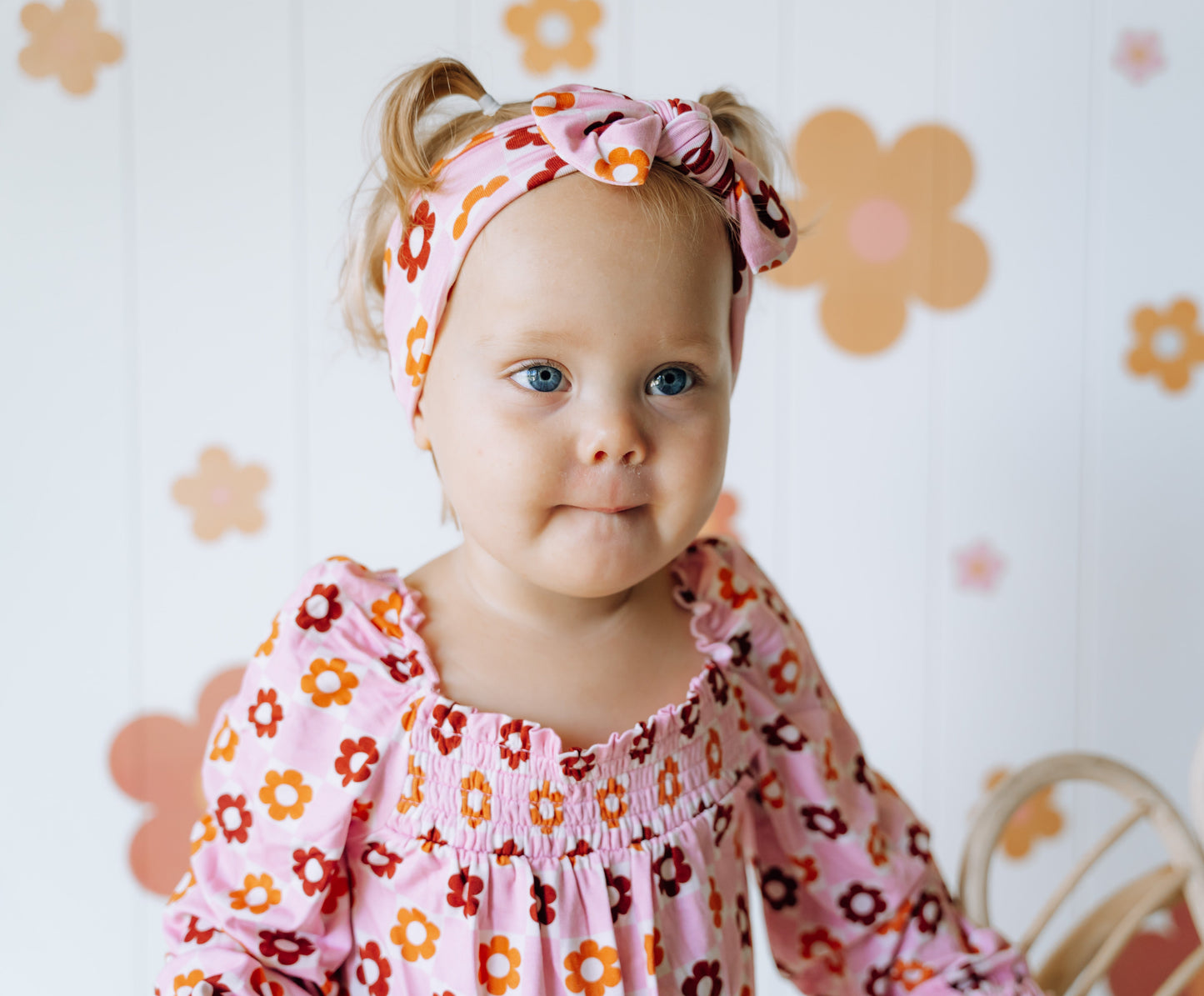 FALLIN' FOR DAISIES DREAM SMOCKED JUMPSUIT