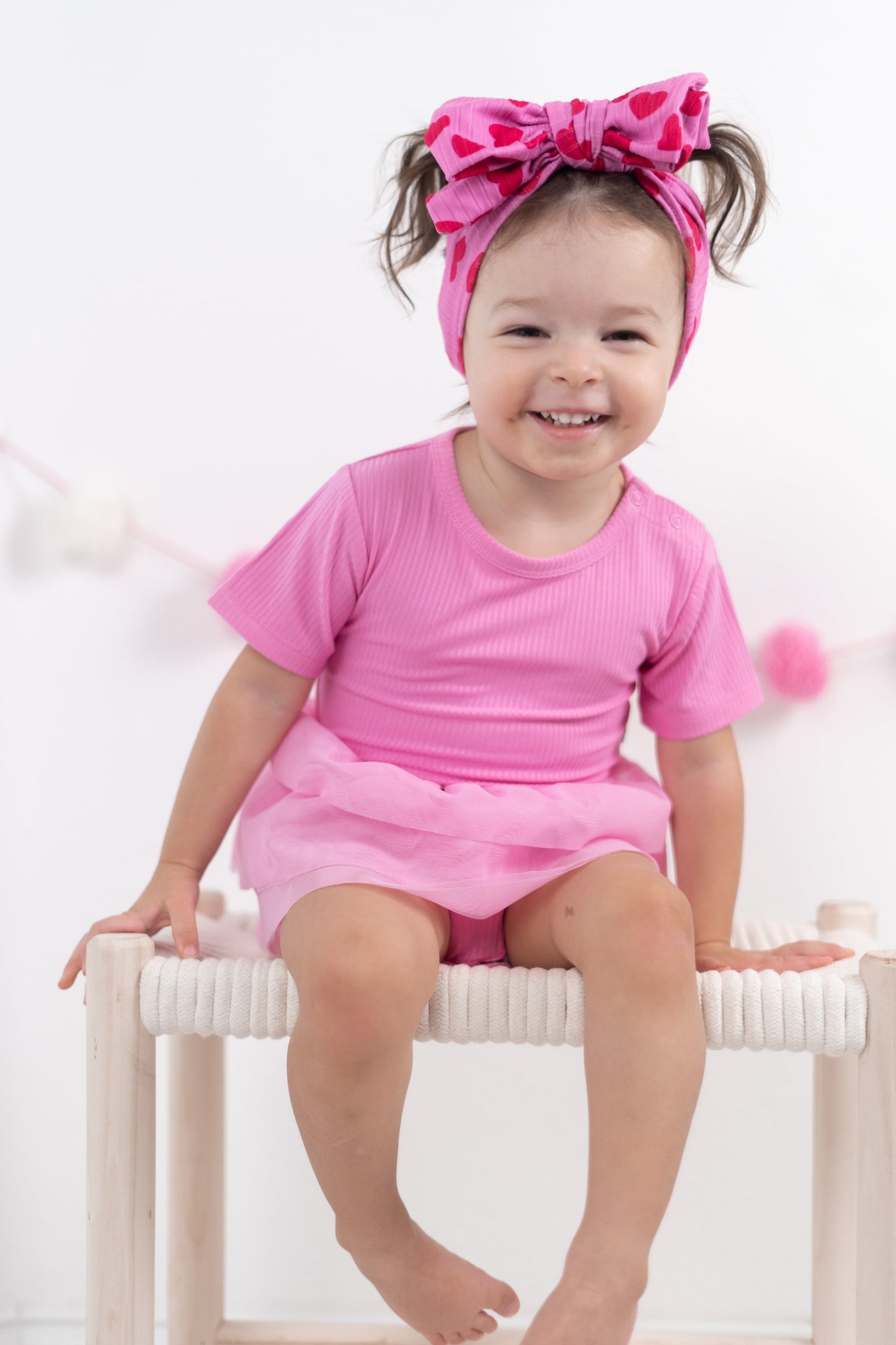 BUBBLEGUM RIB DREAM TUTU BODYSUIT DRESS