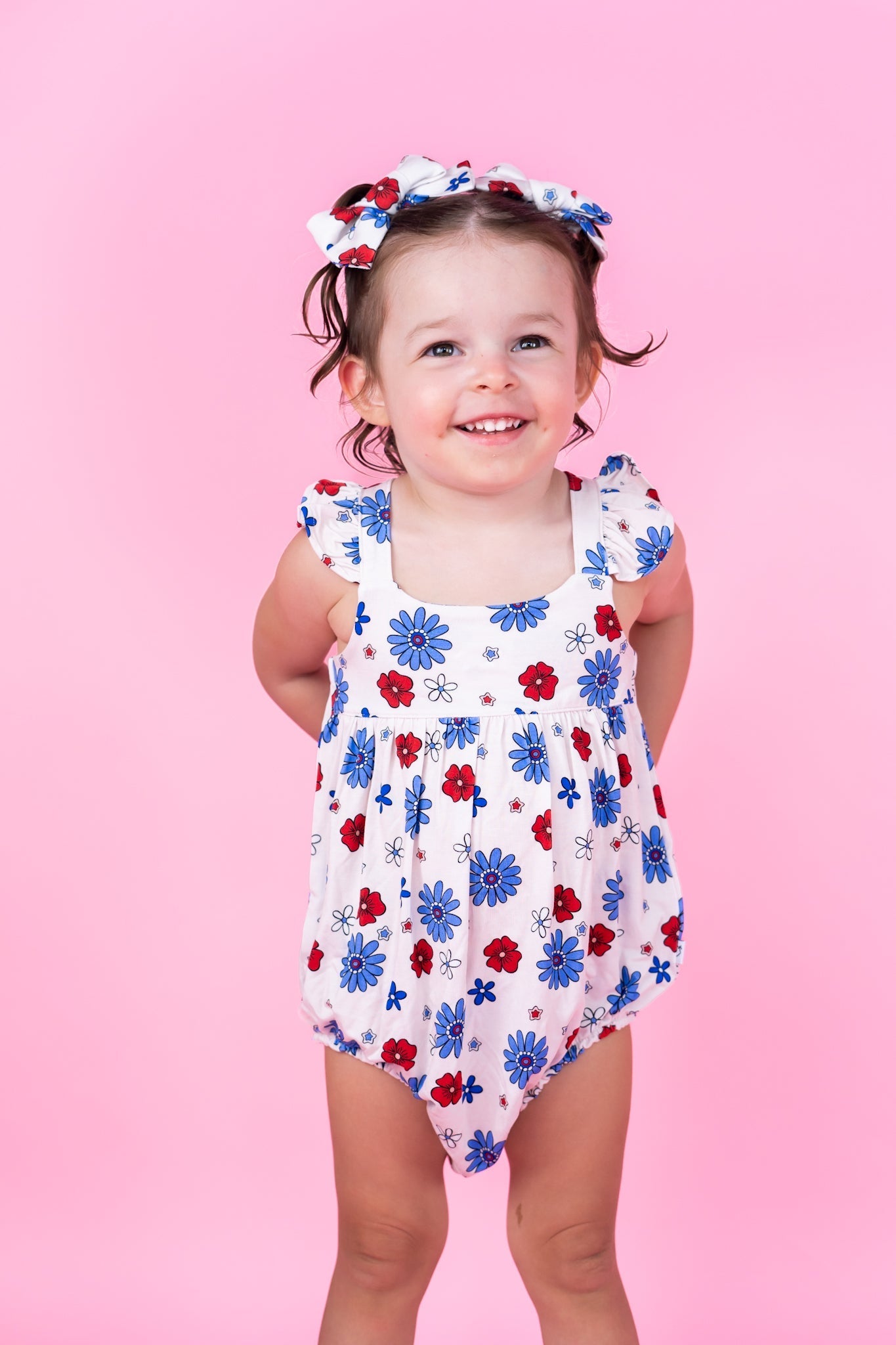 EXCLUSIVE FREEDOM BLOOMS DREAM BUBBLE ROMPER