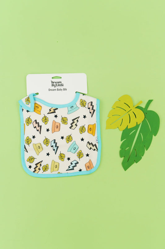 BOLTING TO THE BEACH DREAM BABY BIB