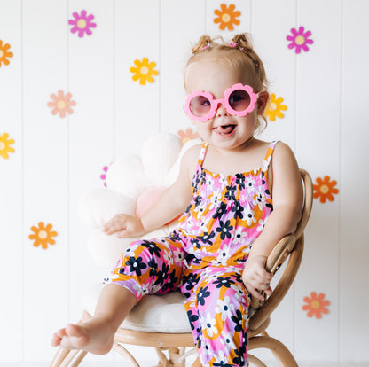 GROOVY DAISIEZZZ DREAM SMOCKED JUMPSUIT