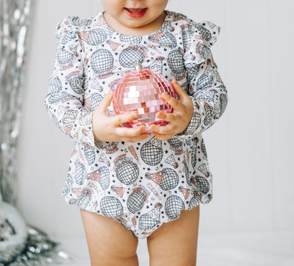 LAST DISCO DREAM BUBBLE ROMPER