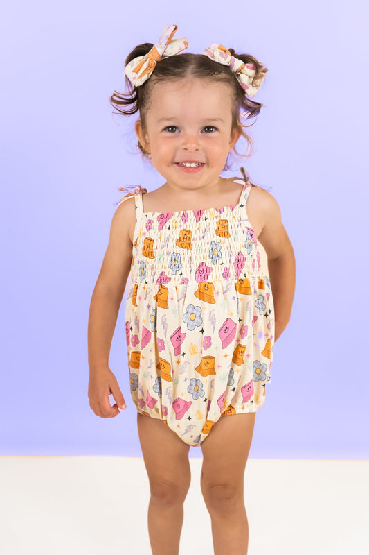 BEACH FOR DAISIES DREAM BUBBLE ROMPER