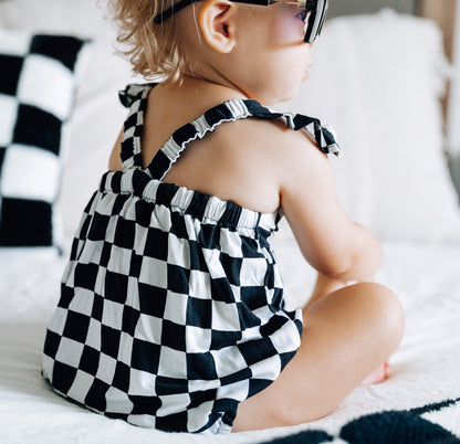 OREO CHECKERS DREAM BUBBLE ROMPER