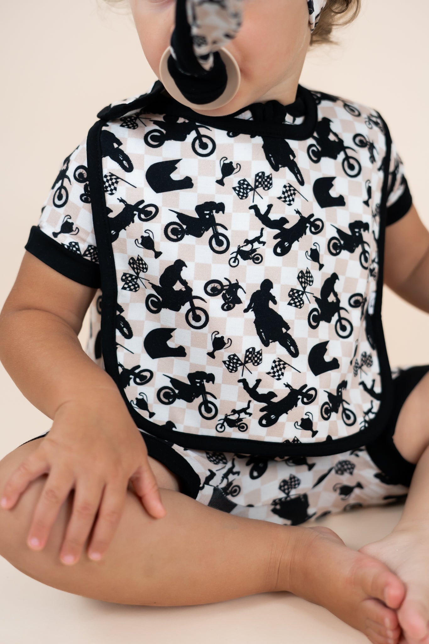 MOTOCROSS DREAM BABY BIB